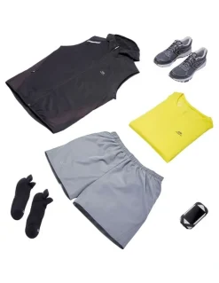 Decathlon Kalenji Run Wind Running Sleeveless Wind Jacket in Black