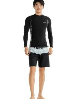 Decathlon Surfing UV Protection Top in Brush Black
