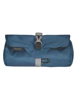 Decathlon Trekking Ultra Light Foldable Toiletry Bag in Blue