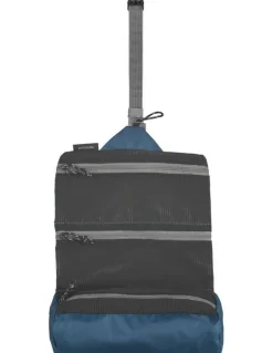 Decathlon Trekking Ultra Light Foldable Toiletry Bag in Blue