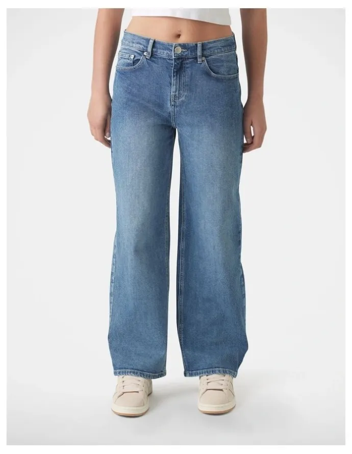 DECJUBA KIDS Gigi Baggy Fit Jeans in Long Beach Blue