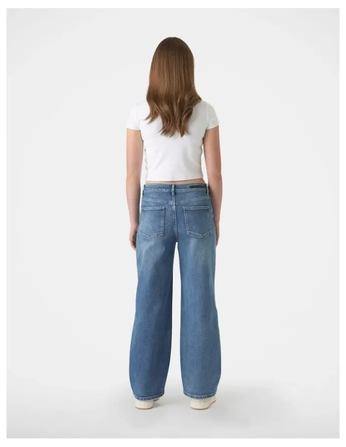 DECJUBA KIDS Gigi Baggy Fit Jeans in Long Beach Blue
