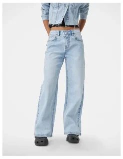 DECJUBA KIDS Gigi Baggy Fit Jean in Byron Blue