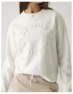DECJUBA KIDS Girls Decjuba Embossed Sweat