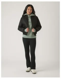 Decjuba Kids Girls Nylon Bomber Jacket