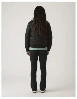 Decjuba Kids Girls Nylon Bomber Jacket