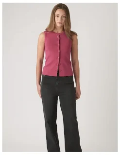 DECJUBA KIDS Molly Knit Vest in Pink