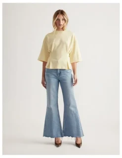Decjuba Lainey Structured Tee