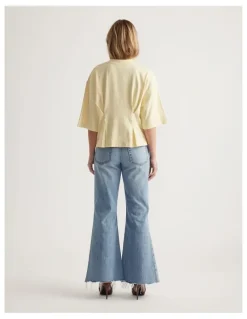 Decjuba Lainey Structured Tee