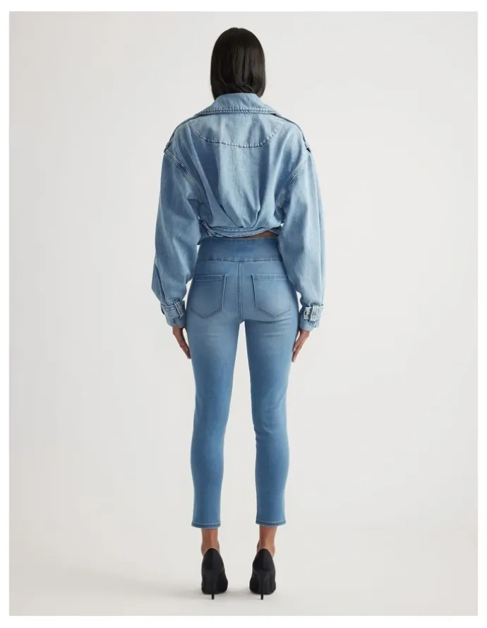 Decjuba Riley Crop Skinny Jean