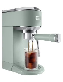 De'Longhi Dedica Duo With Cold Brew Manual Coffee Machine EC890GR in Green