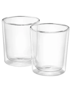 De'Longhi Double Wall Thermal Glasses 400ml 2 Pack