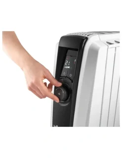 De'Longhi Dragon4 Pro Digital Range Oil Column Heater 2400W TRDX41024EW in White