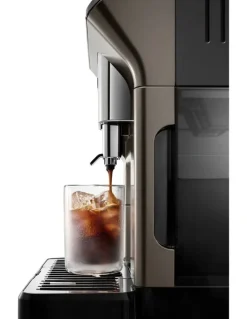 De'Longhi Eletta Explore Connect Automatic Coffee Machine in Black/Titanium ECAM45086T