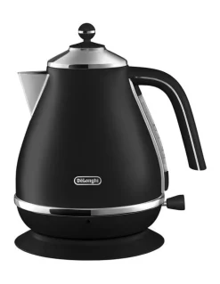 De'Longhi Icona Capitals Kettle 1.7L (KBOC2001.BK) in Edinburgh Black
