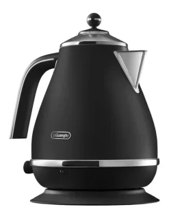 De'Longhi Icona Capitals Kettle 1.7L (KBOC2001.BK) in Edinburgh Black