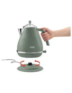 De'Longhi Icona Capitals Kettle 1.7L KBOC2001MG in Copenhagen Green