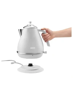 De'Longhi Icona Capitals 1.7L Kettle KBOC2001IW in Helsinki White