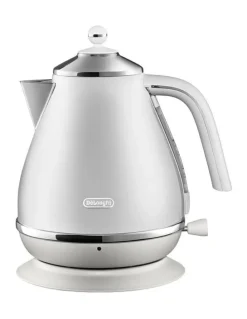 De'Longhi Icona Capitals 1.7L Kettle KBOC2001IW in Helsinki White