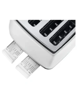 De'Longhi Icona Capitals 4 Slice Toaster (CTOC4003.IW) in Helsinki White