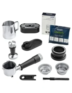 De'Longhi La Specialista Arte Manual Pump Coffee Machine in Metal/Black EC9155MB