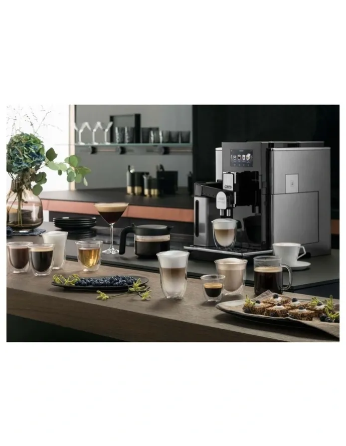 De'Longhi Maestosa Luxury Fully Automatic Coffee Machine in Black EPAM96075GLM
