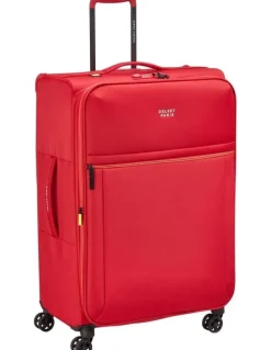 Delsey Brochant 3 78cm Trolley Case in Red