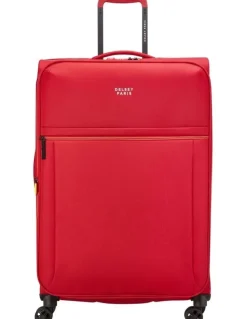 Delsey Brochant 3 78cm Trolley Case in Red