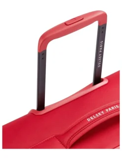 Delsey 00225781004 Brochant 3.0 67Cm Trolley Case in Red