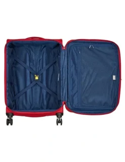 Delsey 00225781004 Brochant 3.0 67Cm Trolley Case in Red