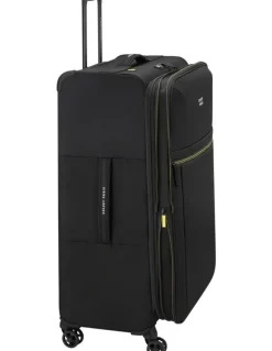Delsey Brochant 3 78cm Trolley Case in Deep Black