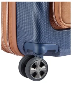 Delsey Chatelet Air 2.0 55cm Expandable Carry-On Suitcase in Navy Blue
