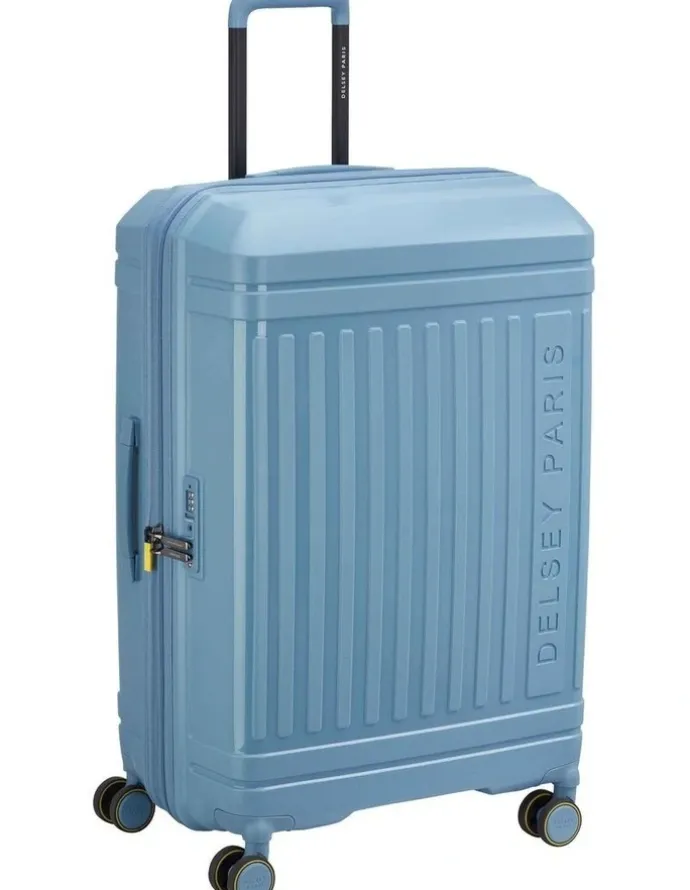 Delsey LUTECE 76cm Large Suitcase in Light Blue