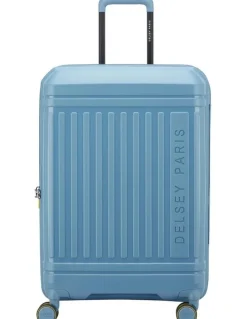 Delsey LUTECE 69cm Medium Suitcase in Light Blue