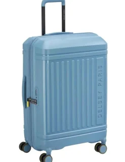 Delsey LUTECE 69cm Medium Suitcase in Light Blue