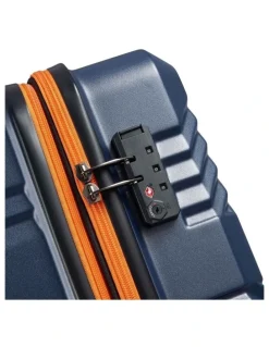 Delsey Patrol 55cm Carry On Suitcase in Blue 3219110535426