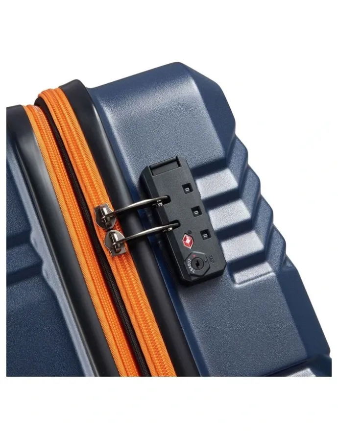 Delsey Patrol 55cm Carry On Suitcase in Blue 3219110535426