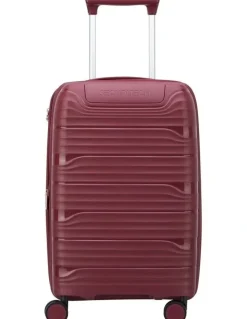 Delsey Securitech by Paris Dune 55cm Carry On Suitcase in Burgundy