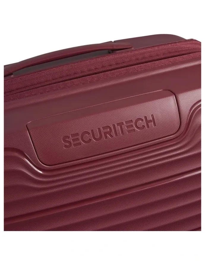 Delsey Securitech by Paris Dune 66cm Medium Suitcase in Burgundy