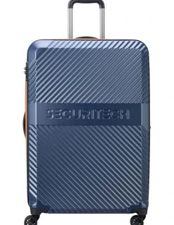 Delsey Securitech Large Suitcase Patrol 76cm 3219110535464 in Blue