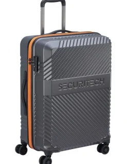 Delsey Securitech Medium Suitcase Patrol 66cm 3219110535518 in Grey