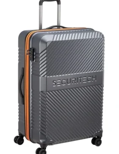Delsey Securitech Patrol Large Suitcase 76cm 3219110535471 in Grey