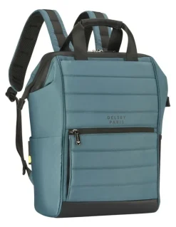 Delsey Shadow 5.0 Soft Backpack in Green