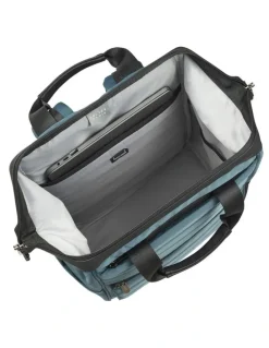 Delsey Shadow 5.0 Soft Backpack in Green
