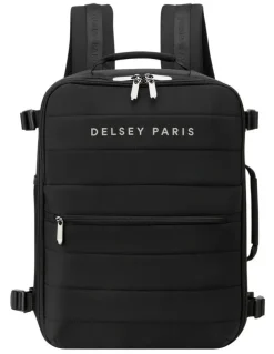 Delsey Shadow 5.0 Soft Backpack Underseater in Black
