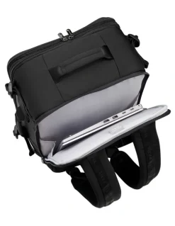 Delsey Shadow 5.0 Soft Backpack Underseater in Black