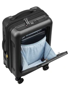 Delsey Turenne 2.0 55cm Trolley with Front Pocket in Black