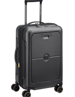 Delsey Turenne 2.0 55cm Trolley with Front Pocket in Black