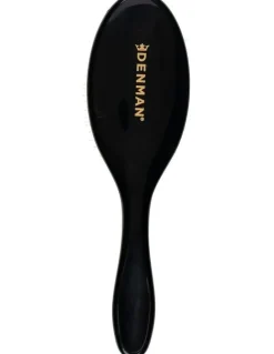 Denman D81M Nat/Nylon Bristle Med Style & Shine Classic Brush