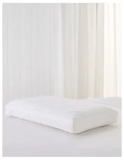 Dentons Pillows Comfort Classic Foam Pillow in White